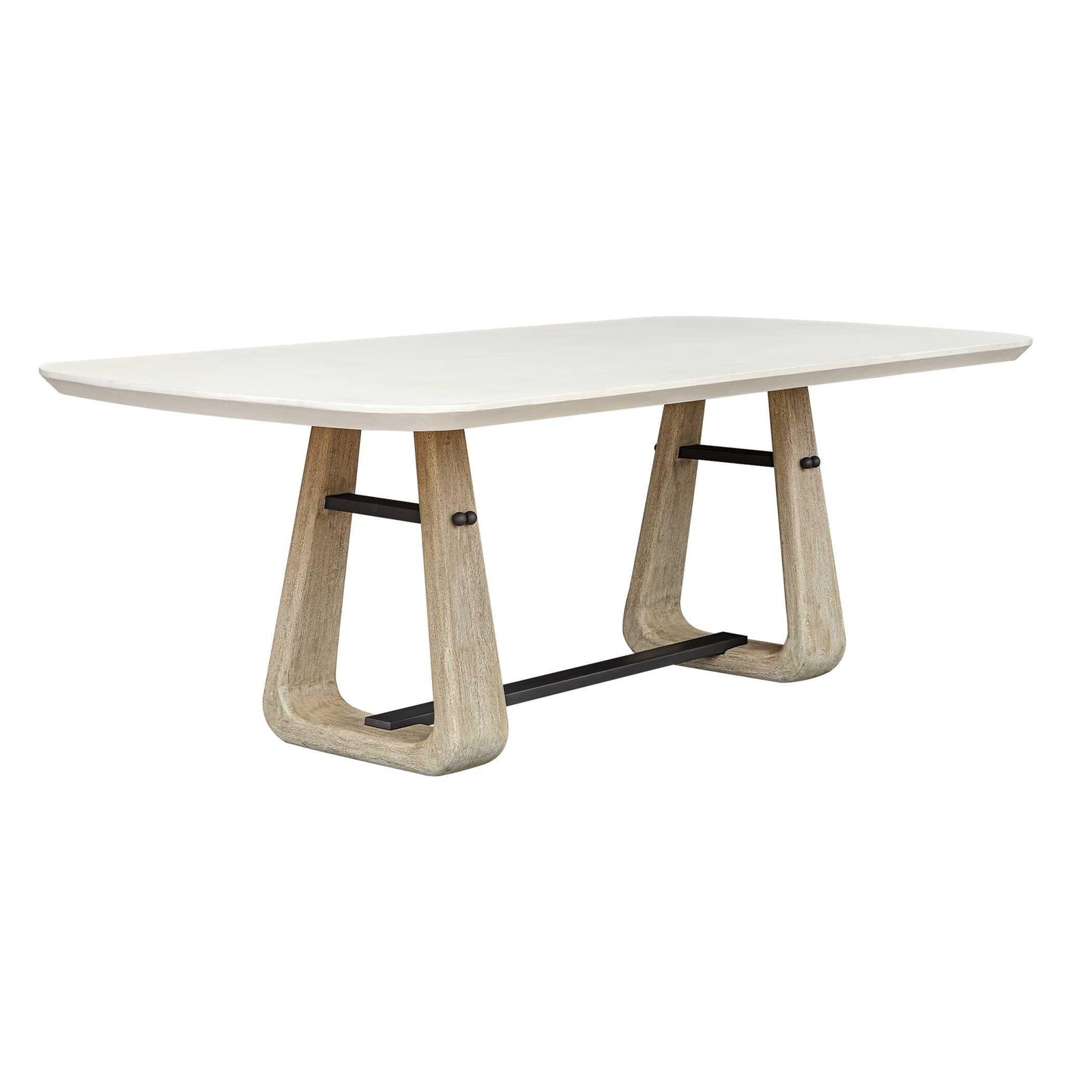 American Home Furniture Uttermost Circa Concrete Outdoor Dining Table
