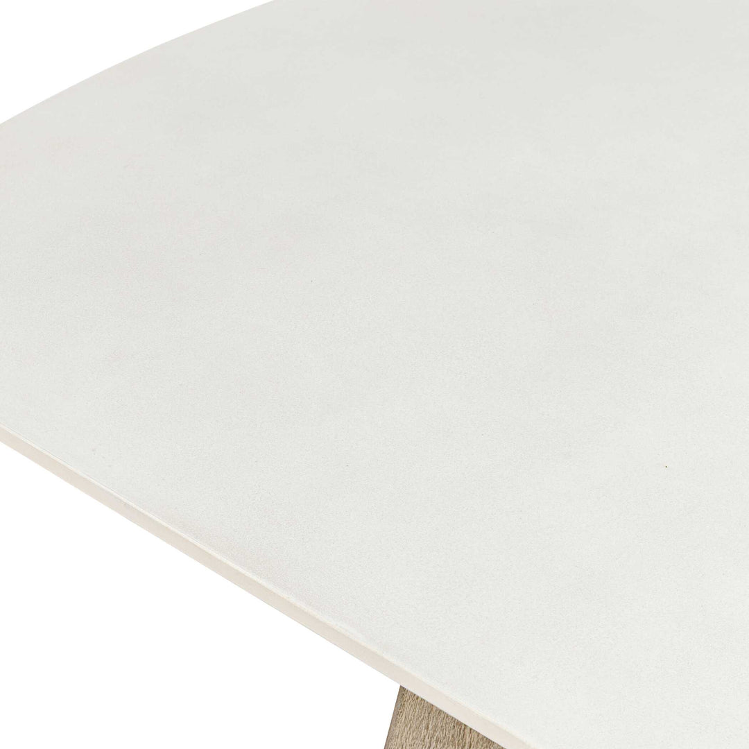 American Home Furniture Uttermost Circa Concrete Outdoor Dining Table