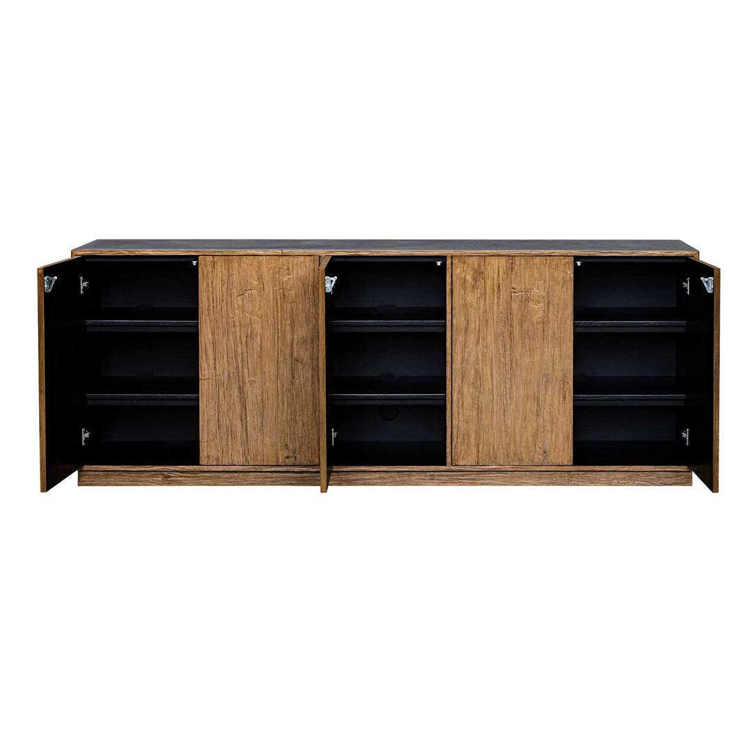 Kelvin 5 Door Wood Media Console