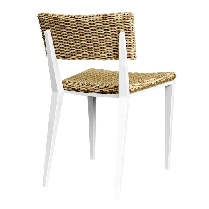 American Home Furniture Uttermost Calbas White Outdoor Dining Chair Set of 2