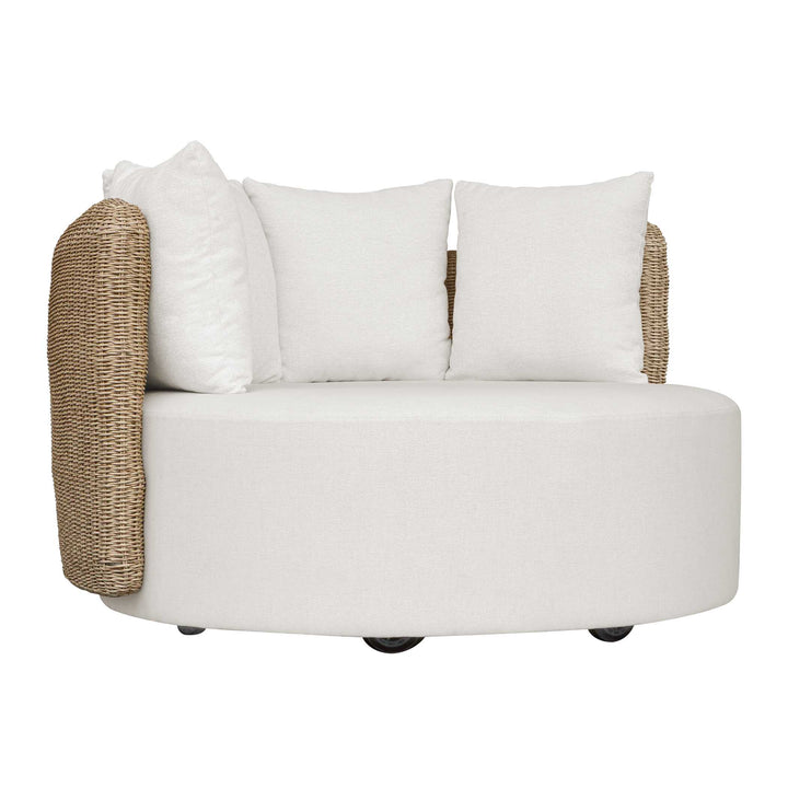 American Home Furniture Uttermost Sunset Outdoor Round Swivel Day Bed