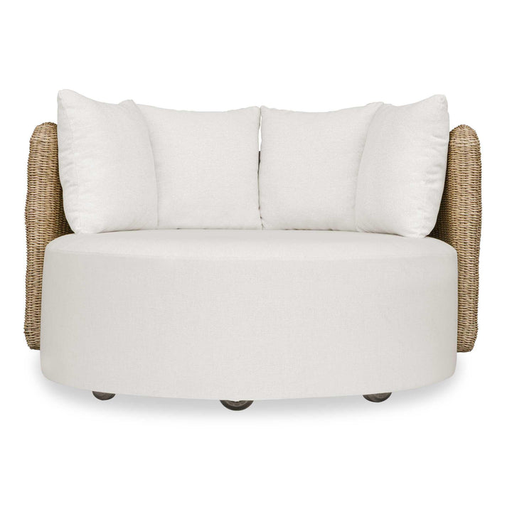 American Home Furniture Uttermost Sunset Outdoor Round Swivel Day Bed