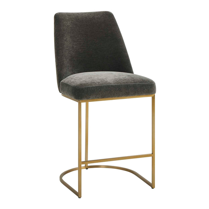 Hanni Charcoal Counter Stool