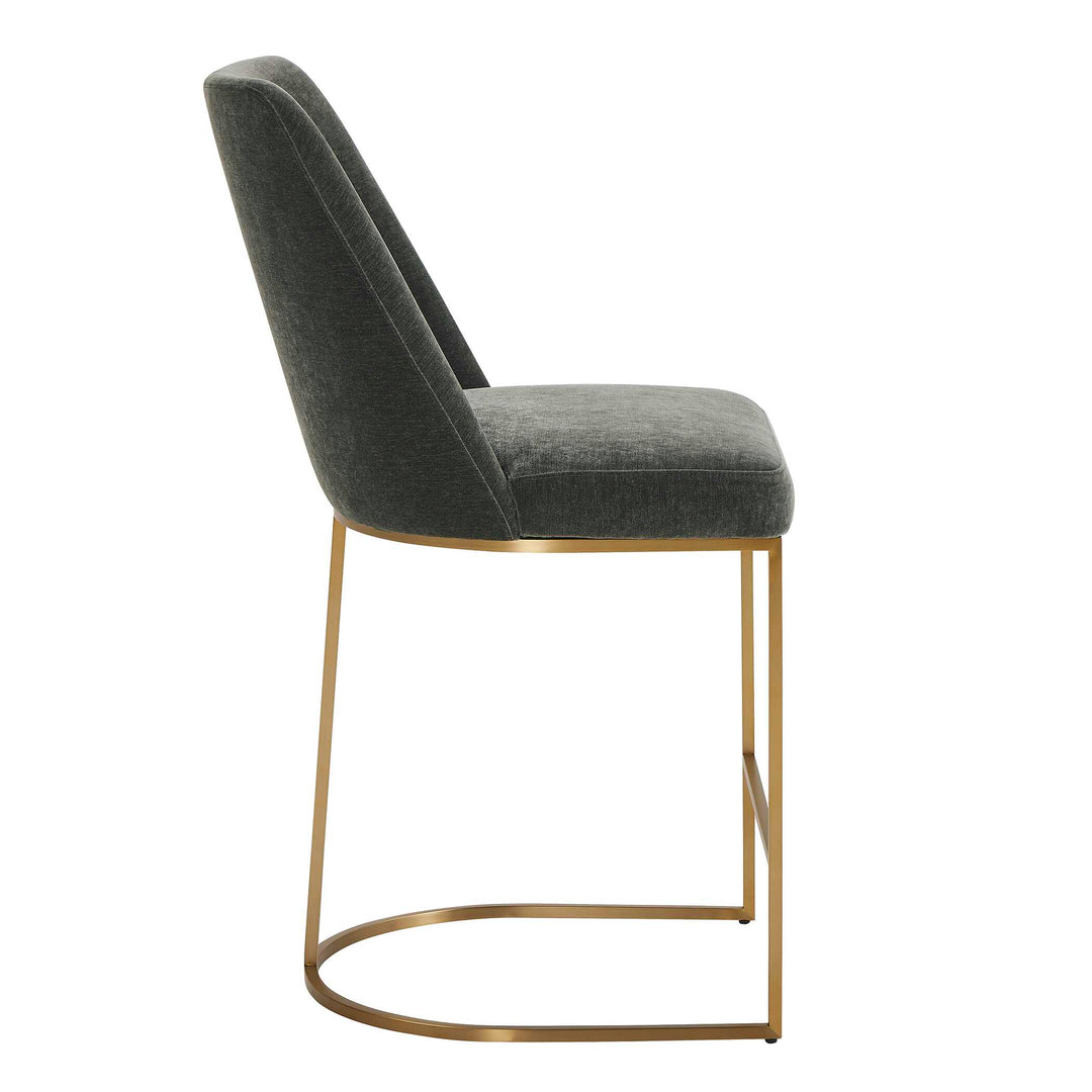 Hanni Charcoal Counter Stool