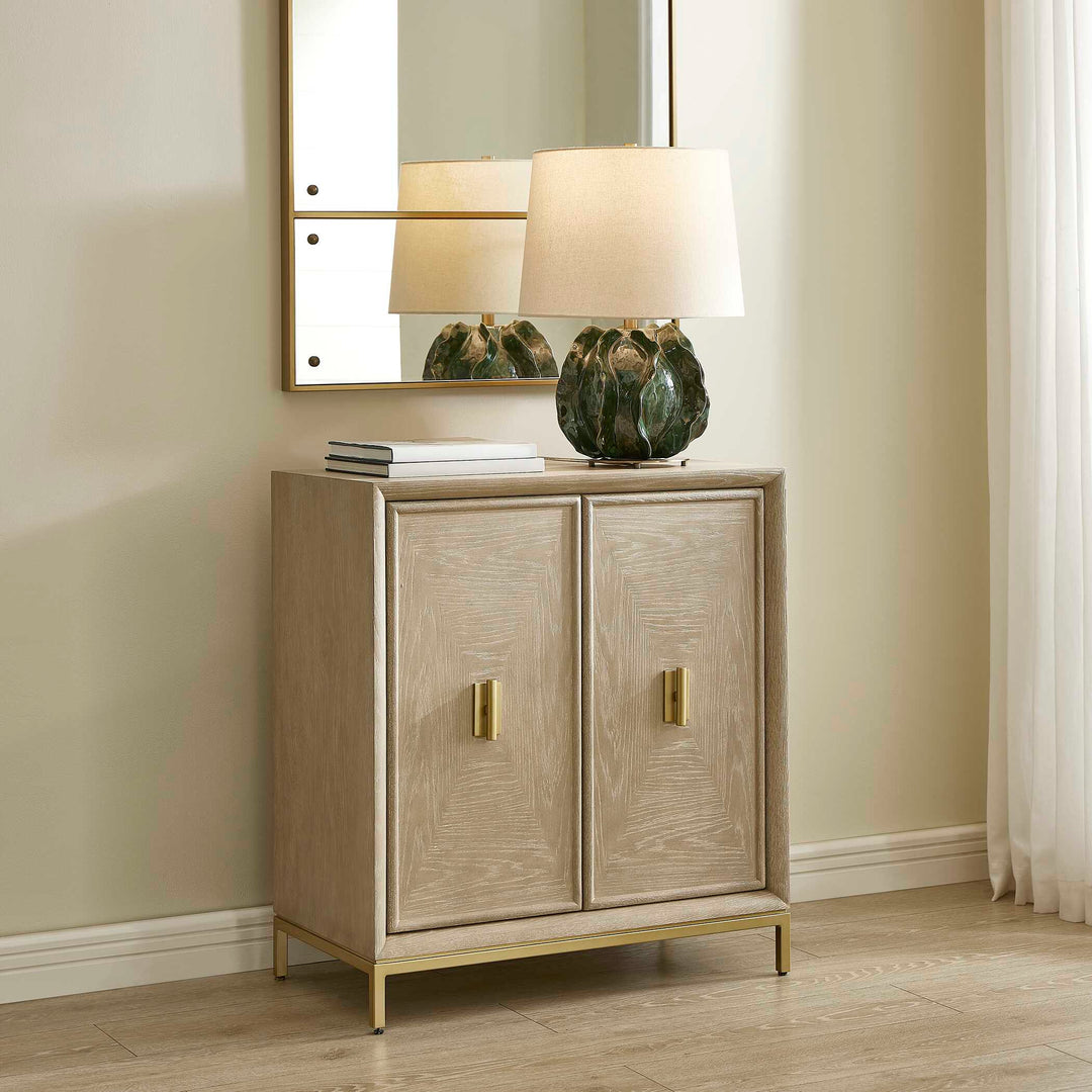Alessia Washed 2 Door Cabinet