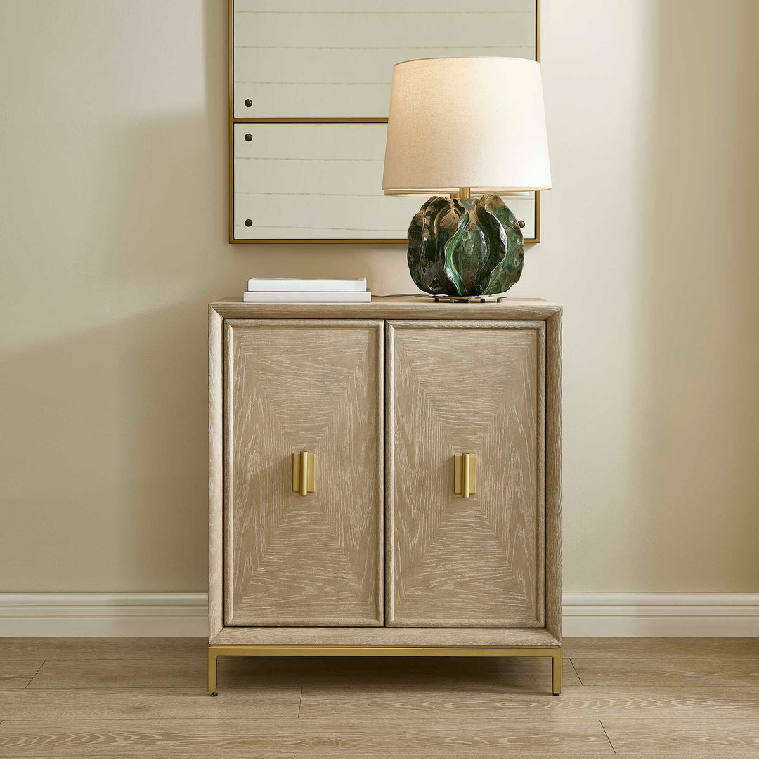Alessia Washed 2 Door Cabinet