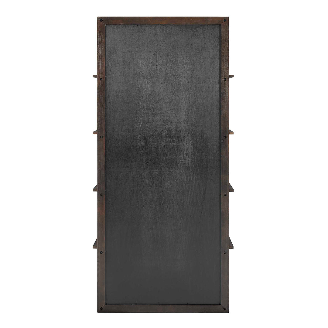 American Home Furniture Uttermost Kai Dark Walnut Etagere