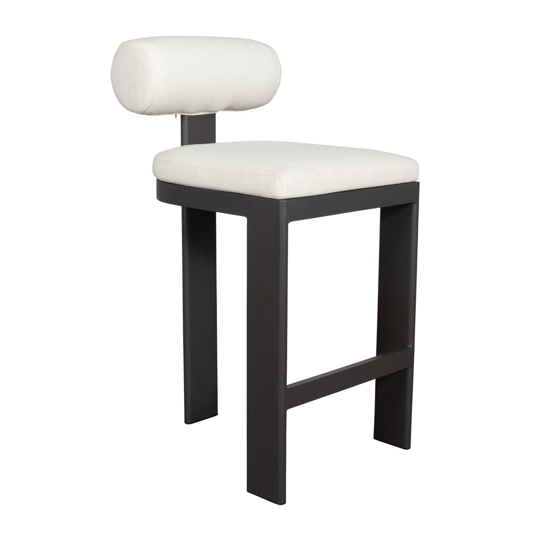 Bolster Back Outdoor Bar Stool - AmericanHomeFurniture