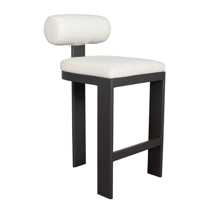 American Home Furniture Uttermost Bolster Back Outdoor Bar Stool
