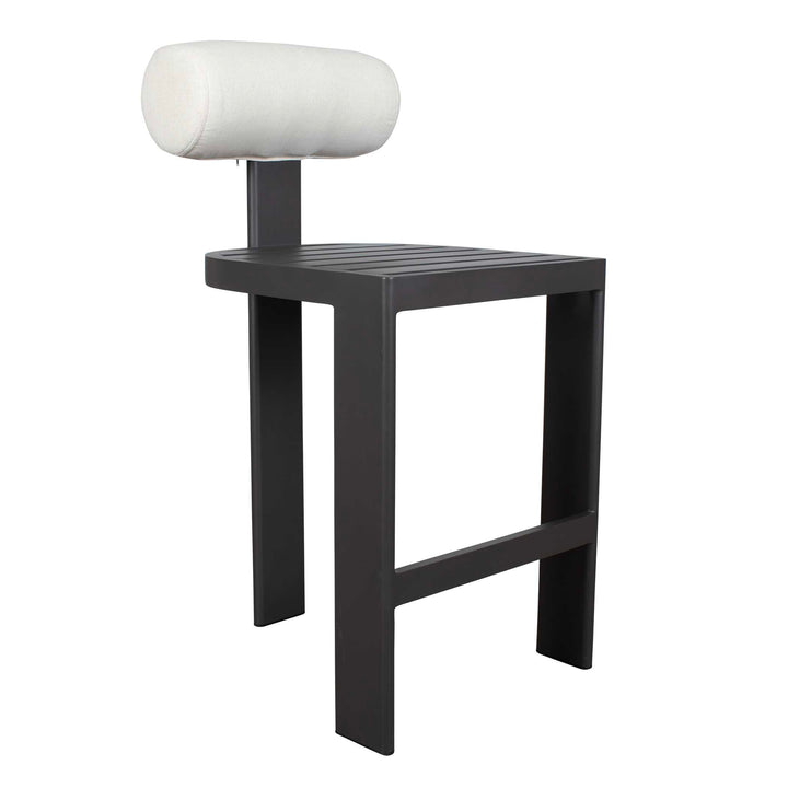 American Home Furniture Uttermost Bolster Back Outdoor Bar Stool