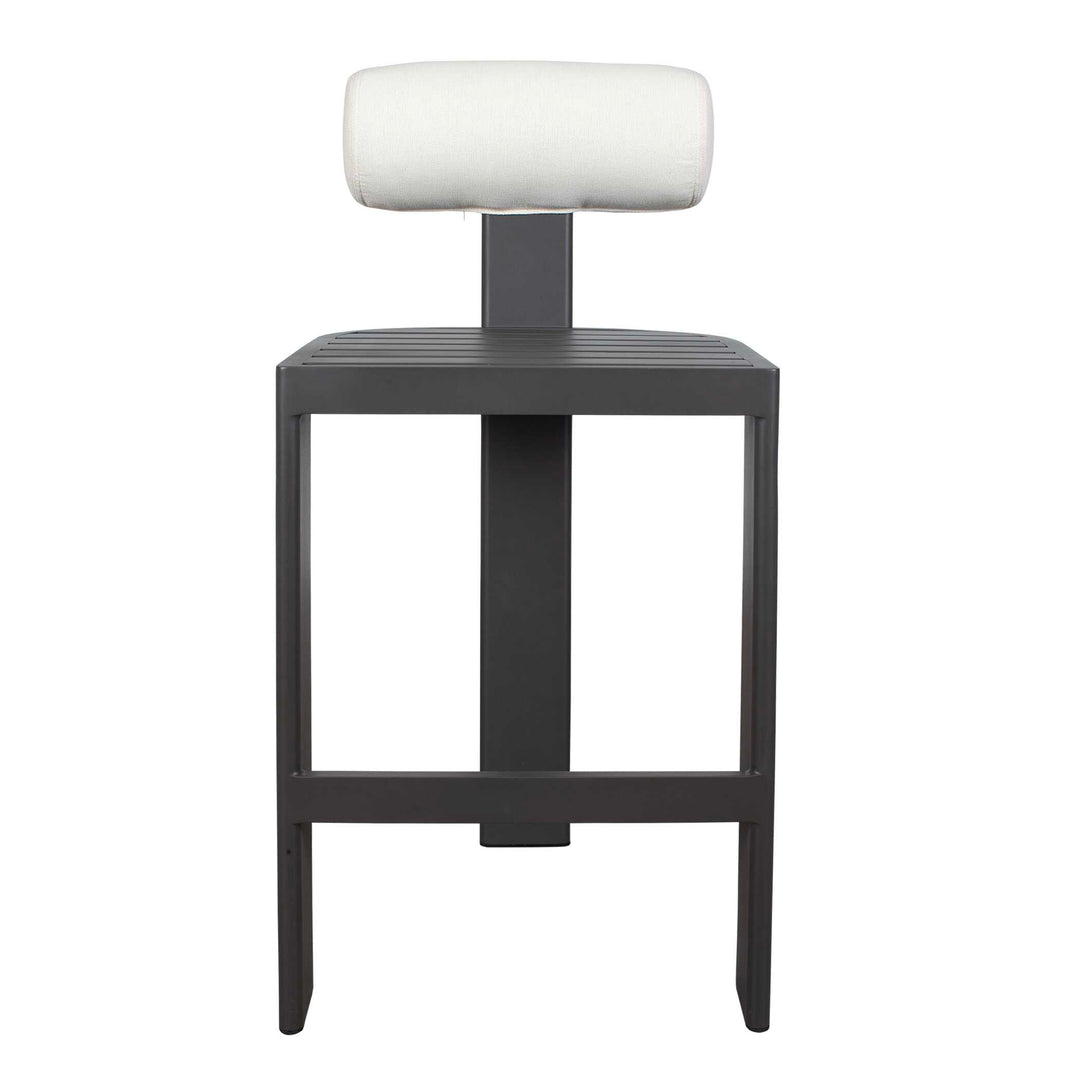 American Home Furniture Uttermost Bolster Back Outdoor Bar Stool