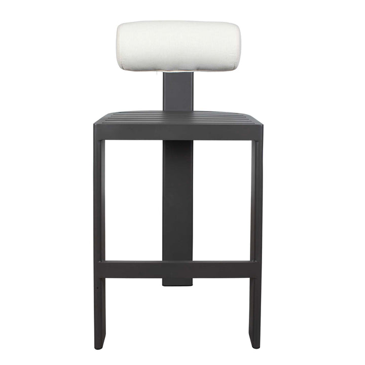 American Home Furniture Uttermost Bolster Back Outdoor Bar Stool