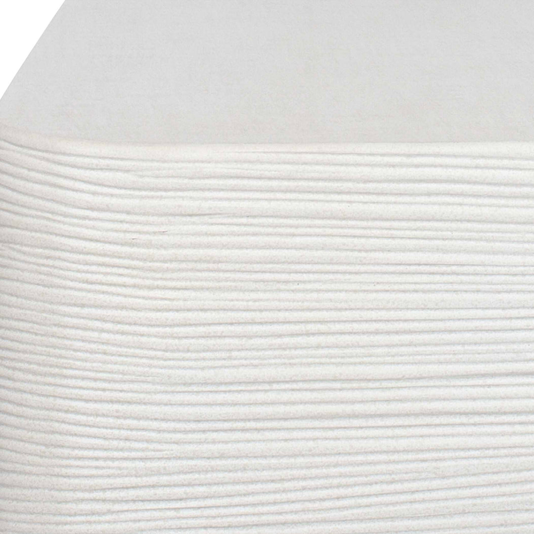 Saltwater White Concrete Coffee Table