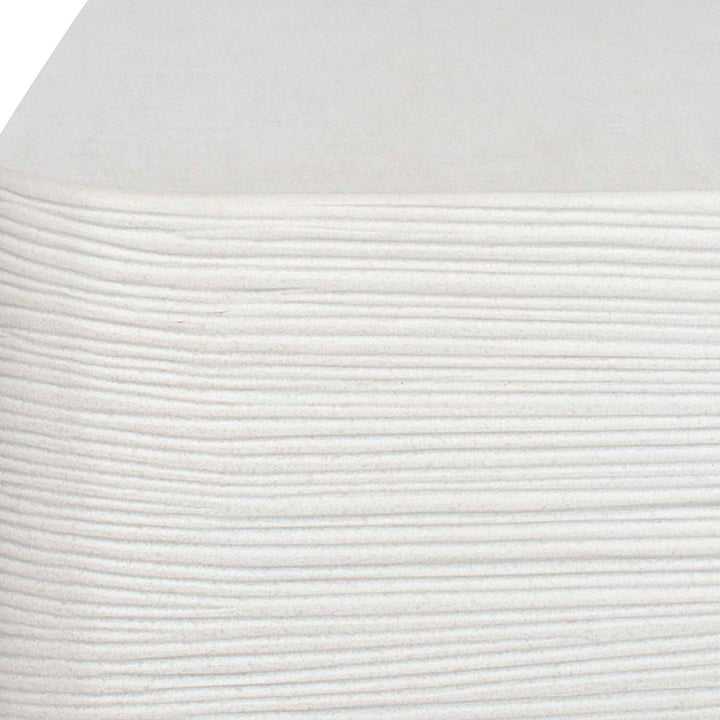 Saltwater White Concrete Coffee Table