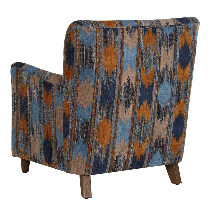 Lainey Upholstered Ikat Armchair