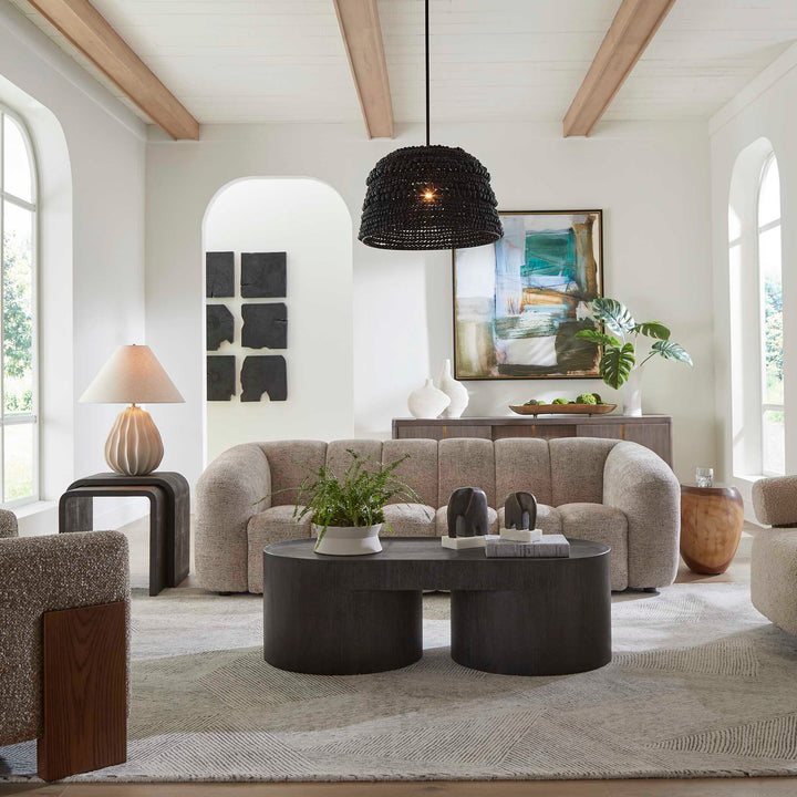 Modella Upholstered Chenille Sofa