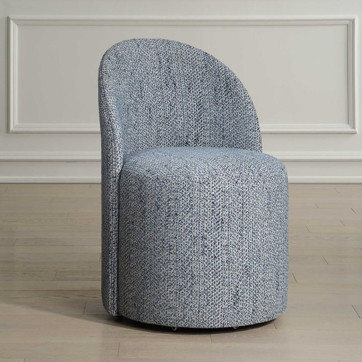 Roll with It Denim Dining Chair