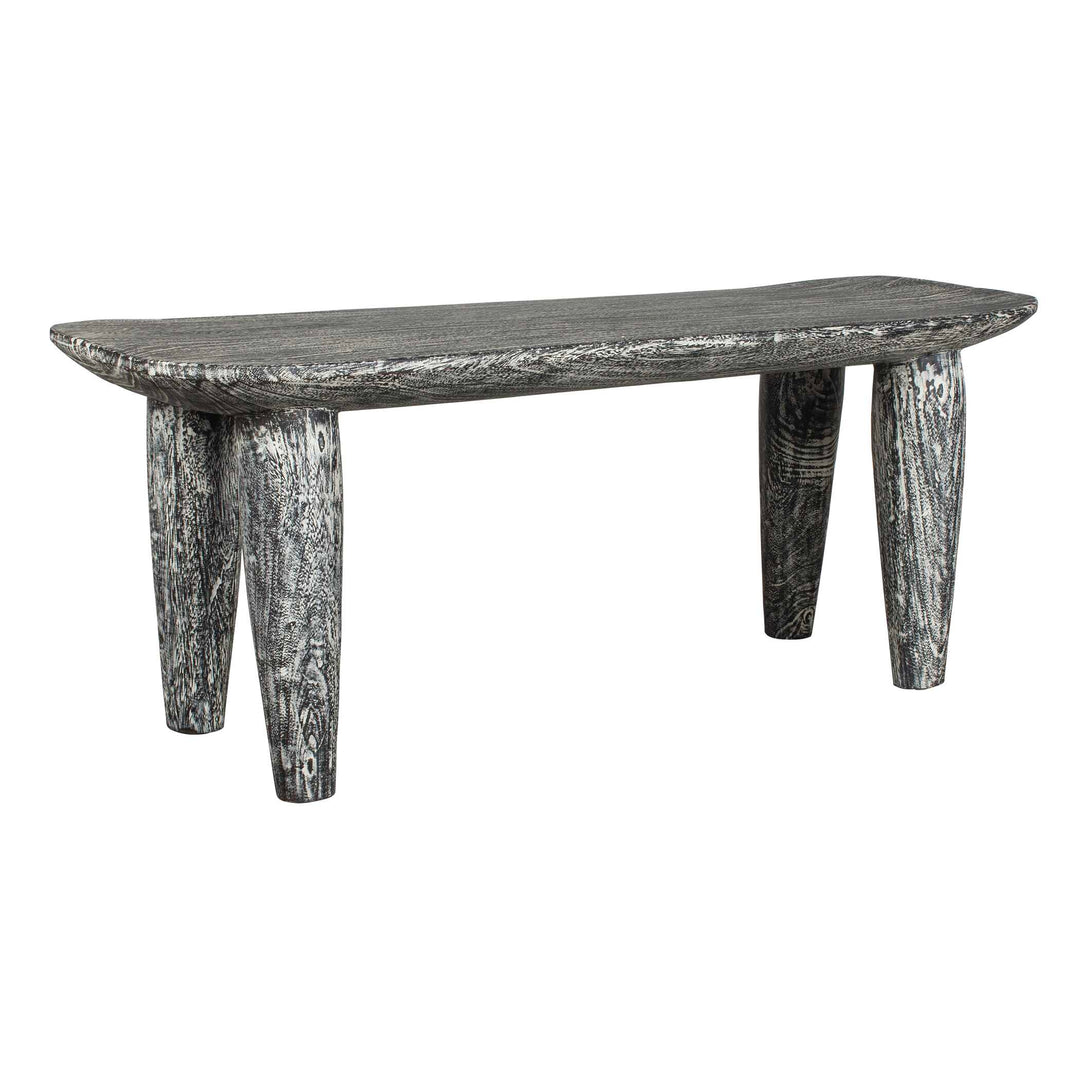 Fade To Black Wood Bench