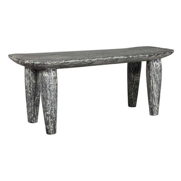 Fade To Black Wood Bench