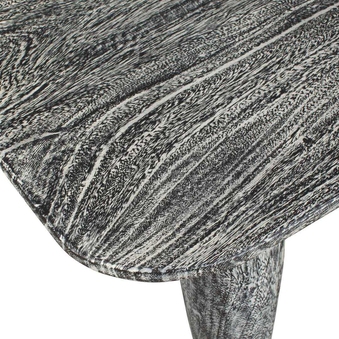 Fade To Black Wood Bench