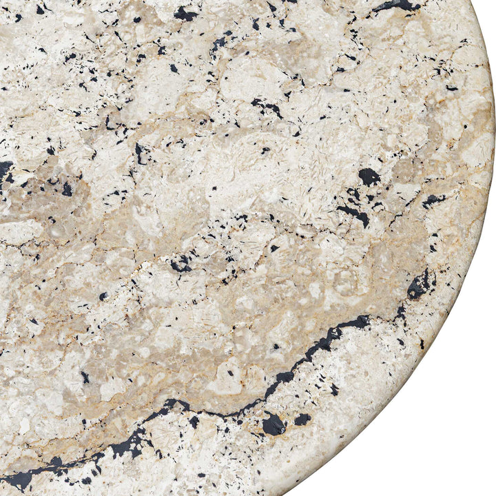 Cadas Indoor-Outdoor Stone Side Table