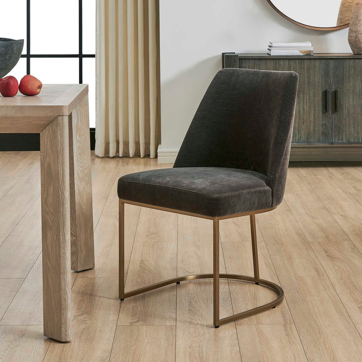Hanni Gray Upholstered Dining Chair