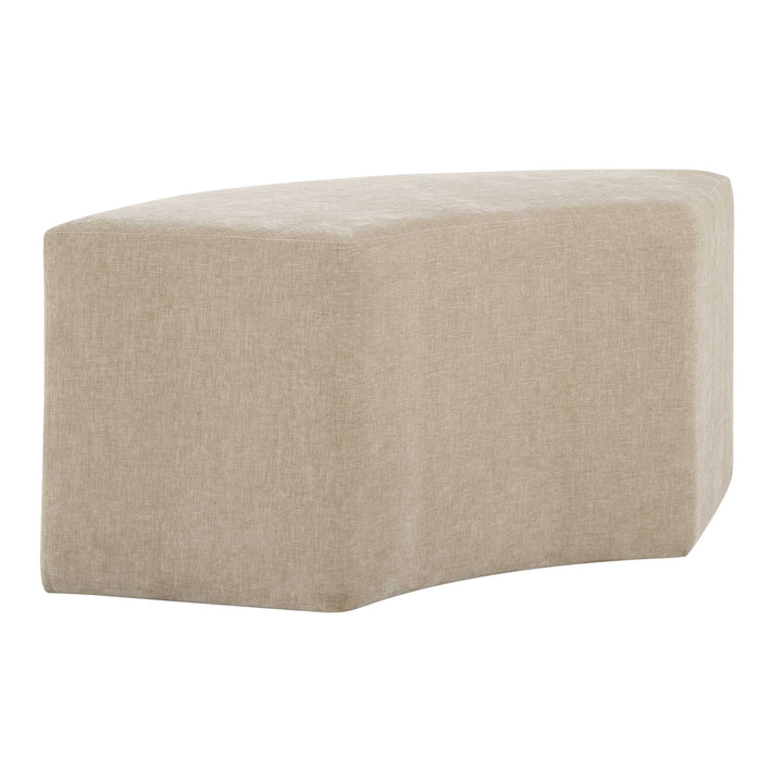 Khai Rounded Plush Dining Bench