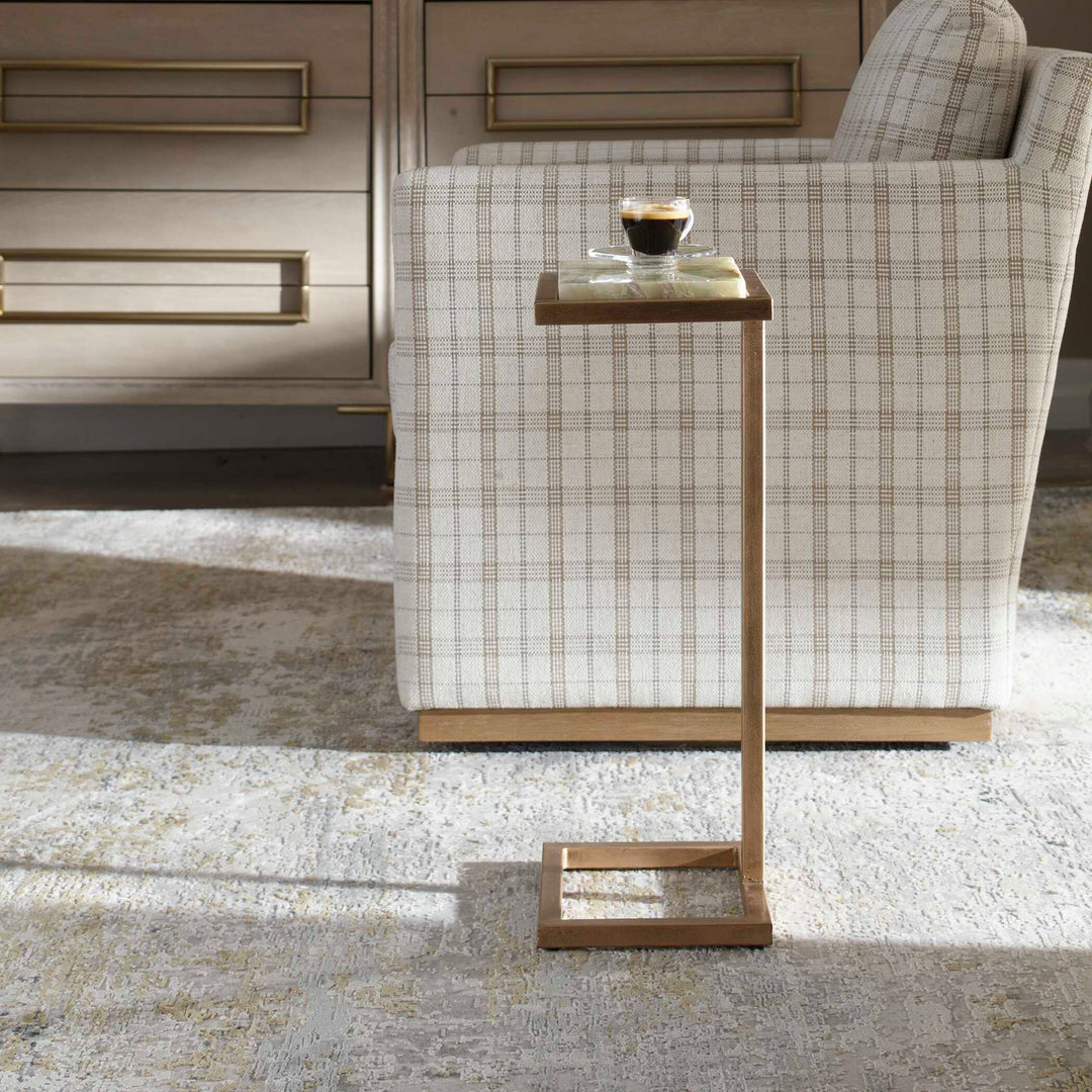 Gamora Marble Drink Table