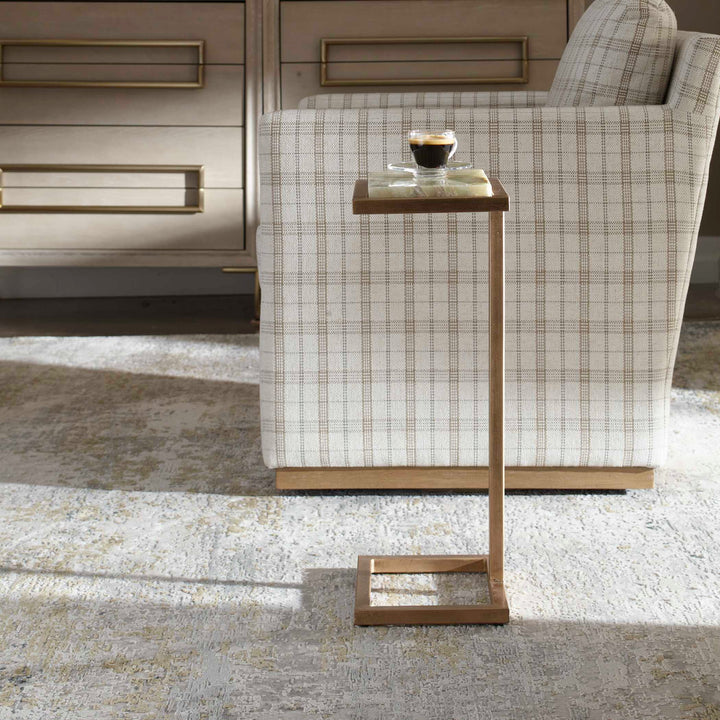 Gamora Marble Drink Table