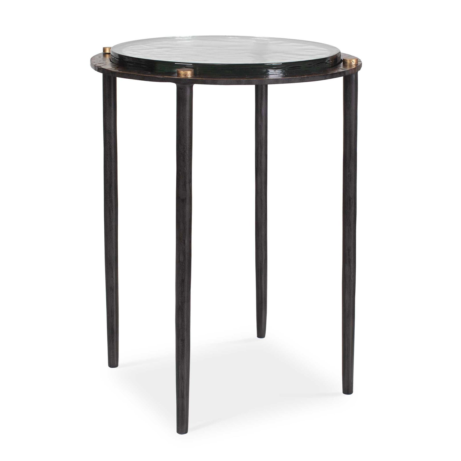 Kennington Round Glass Accent Table