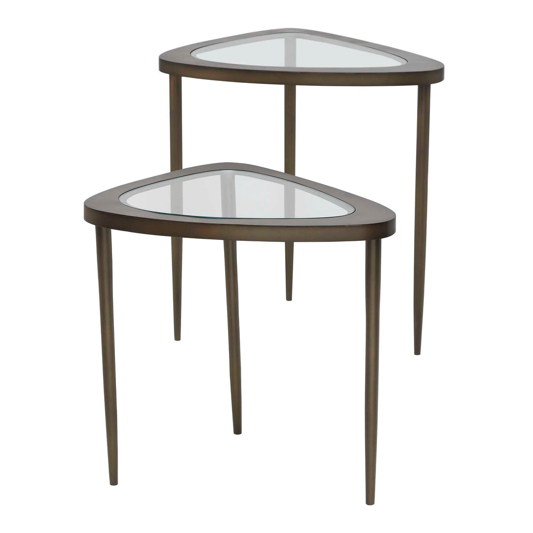 Millar Curved Nesting Tables, S/2
