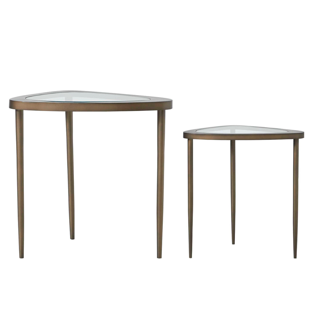 Millar Curved Nesting Tables, S/2