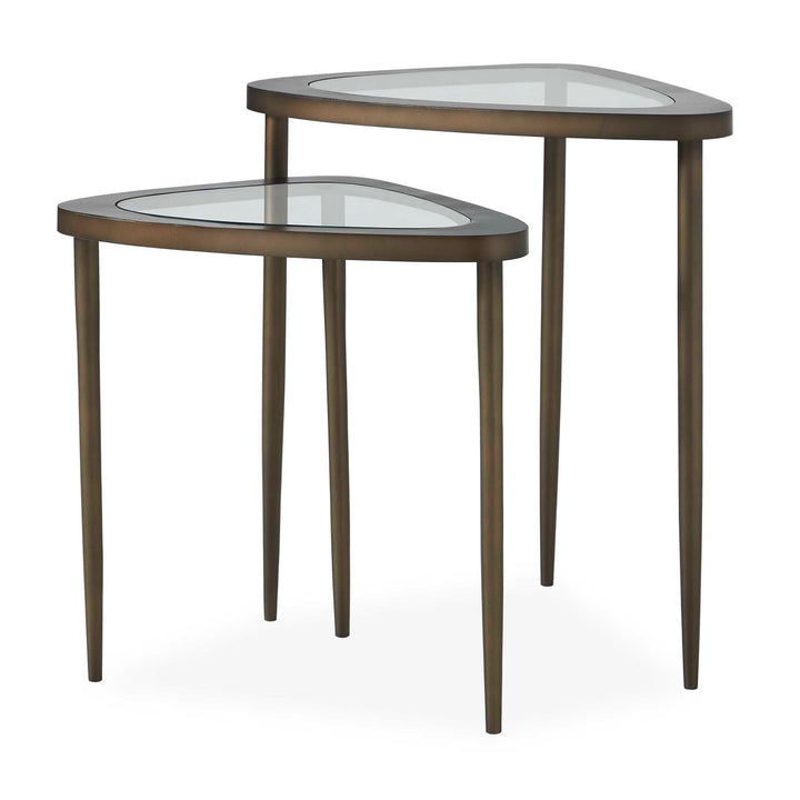 Millar Curved Nesting Tables, S/2