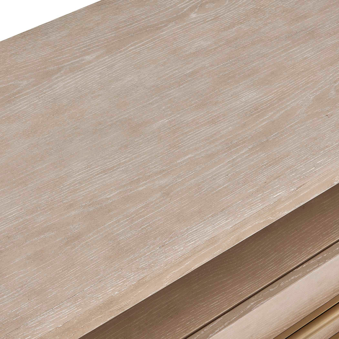 Alessia Modern Light Oak Side Table