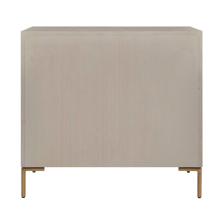 Alessia Modern Light Oak Side Table