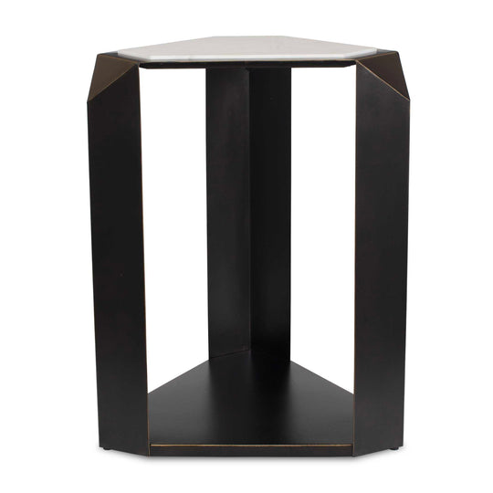 Keenan Geometric Accent Table