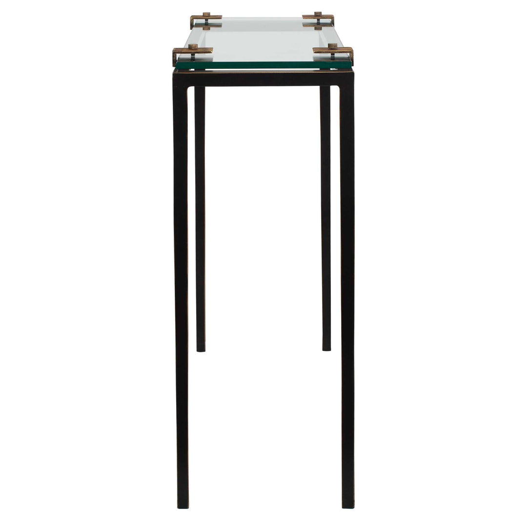 Averona Glass Top Accent Table