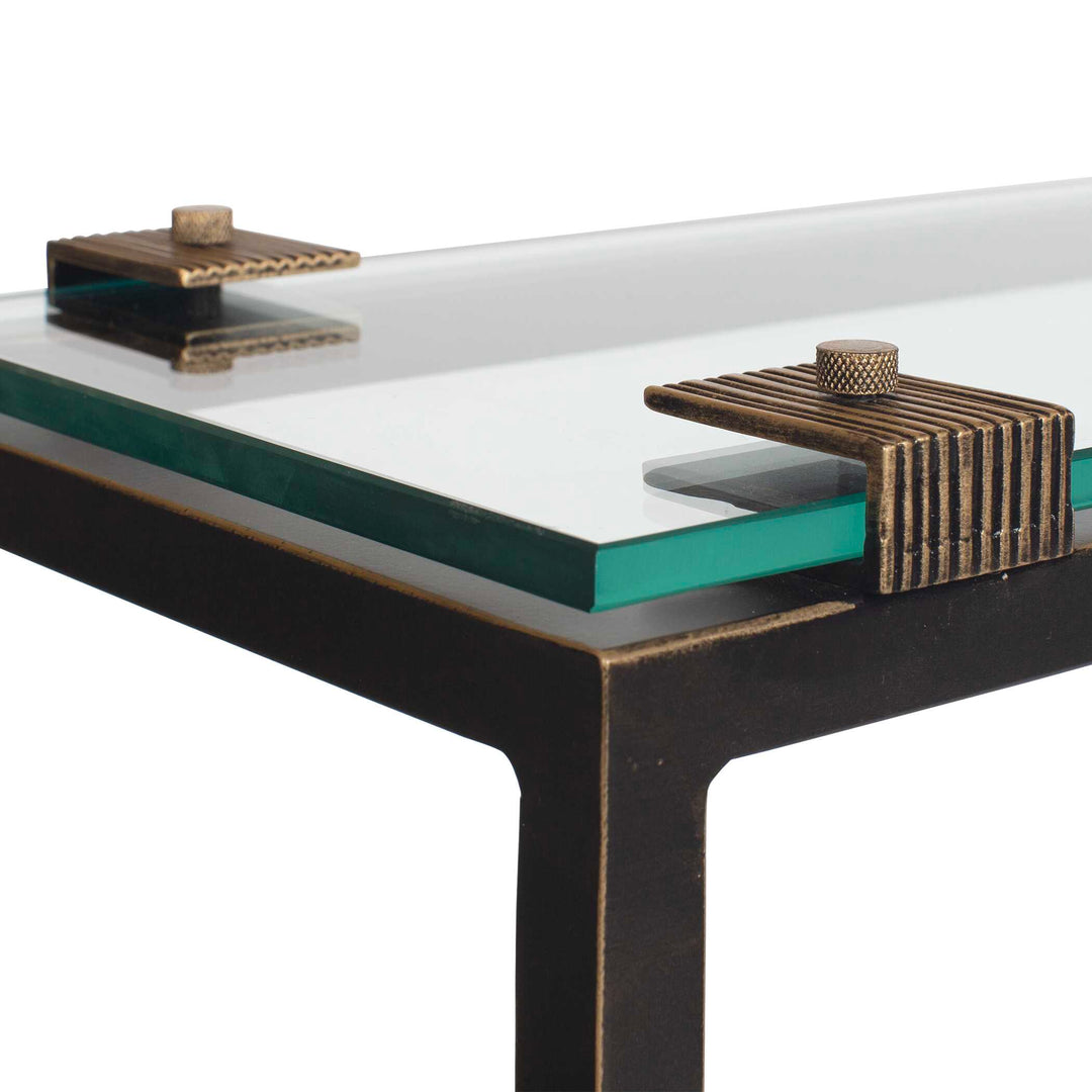 Averona Glass Top Accent Table