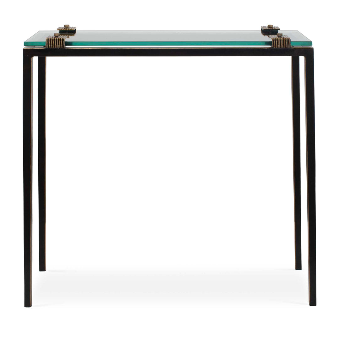 Averona Glass Top Accent Table