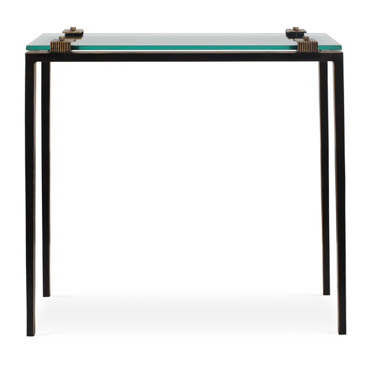 Averona Glass Top Accent Table