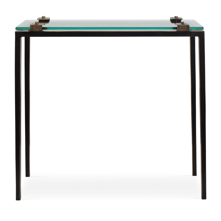Averona Glass Top Accent Table