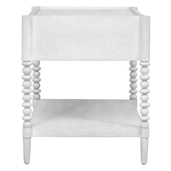Bales Off-White Side Table