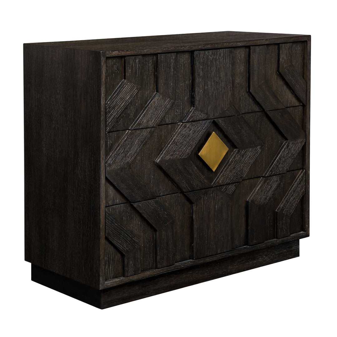 Faulkner 3 Drawer Modern Chest