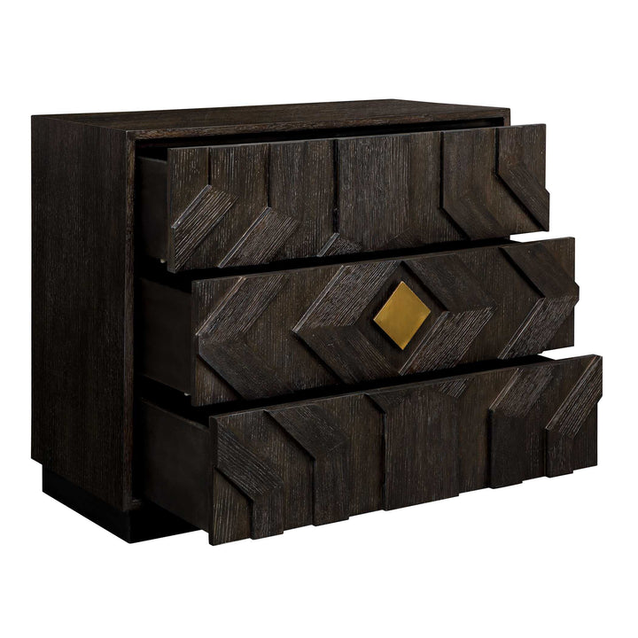 Faulkner 3 Drawer Modern Chest