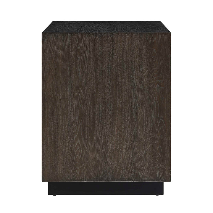 Barrett Dark Charcoal Oak Cabinet