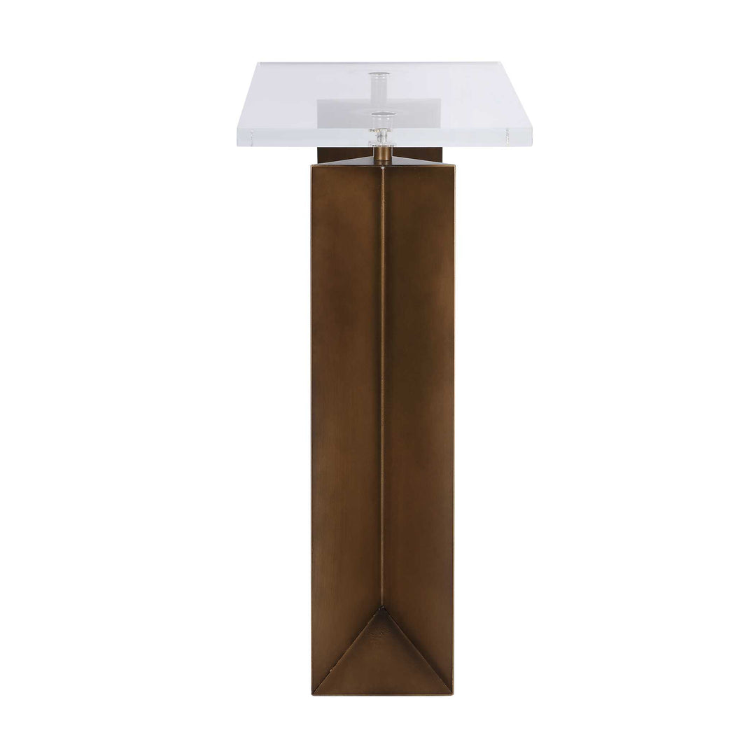 McElroy Modern Bronze Side Table