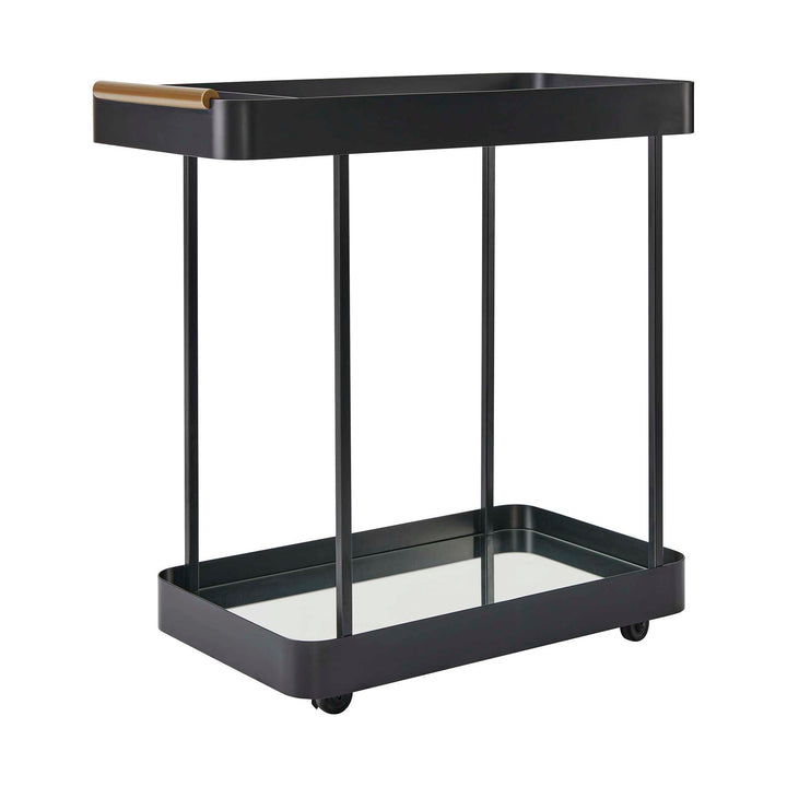 Vesper Black Iron Bar Cart