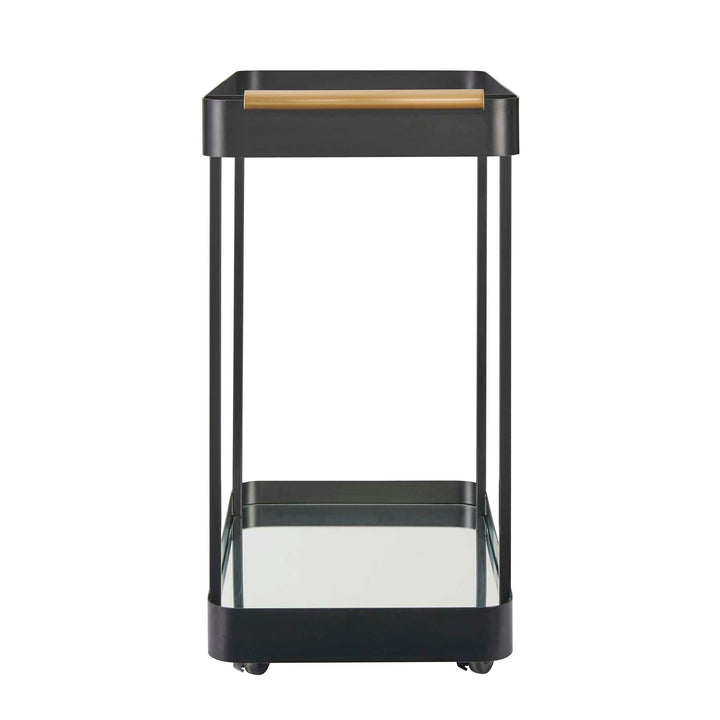 Vesper Black Iron Bar Cart