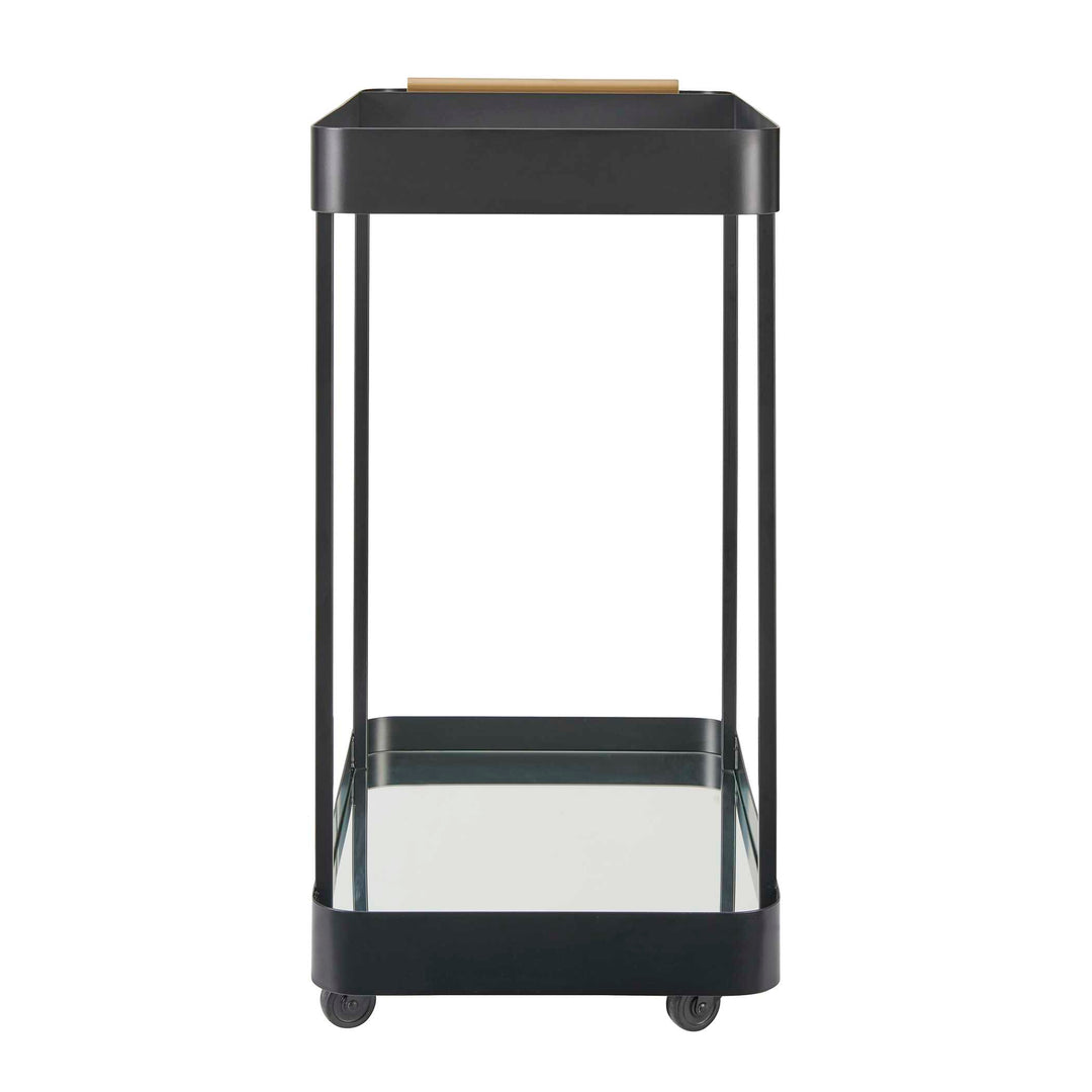Vesper Black Iron Bar Cart