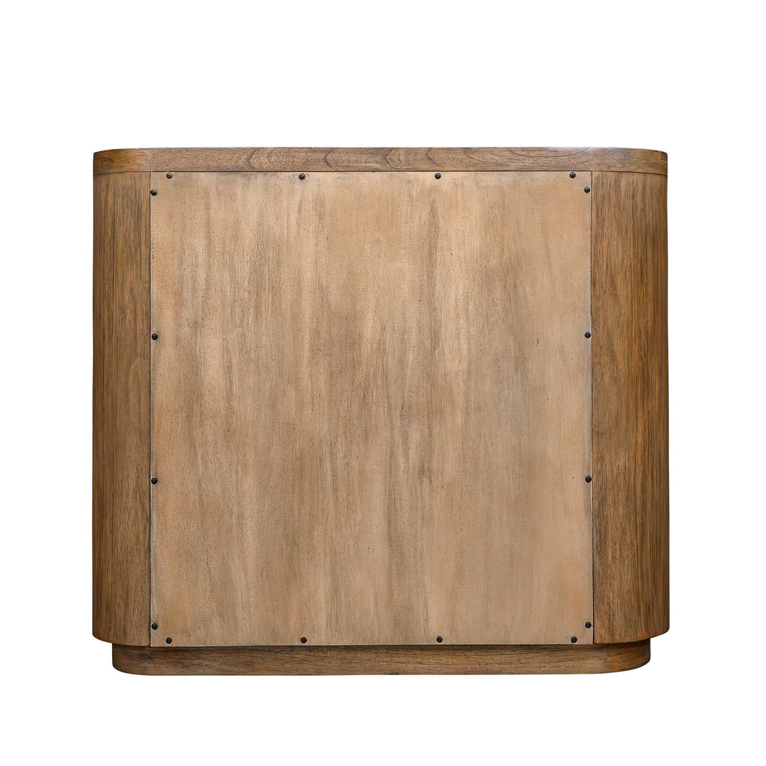 Newell Natural Wood 2 Door Cabinet